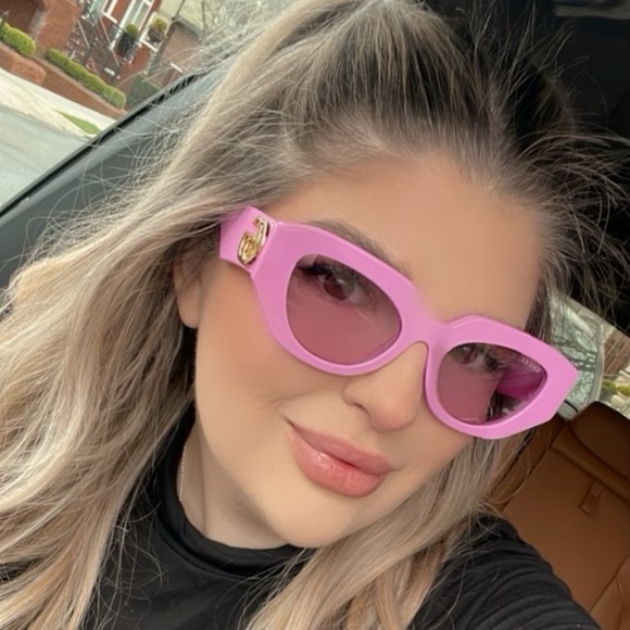 Gucci Accessories - GUCCI GG1421S 004 PINK LIGHT VIOLET AUTHENTIC SUNGLASSES